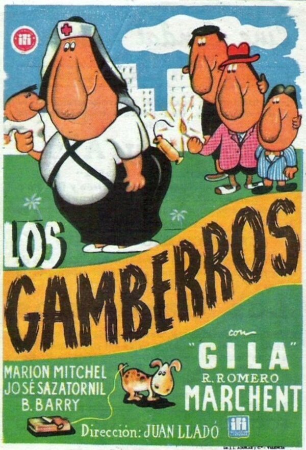 Постер фильма Los gamberros
