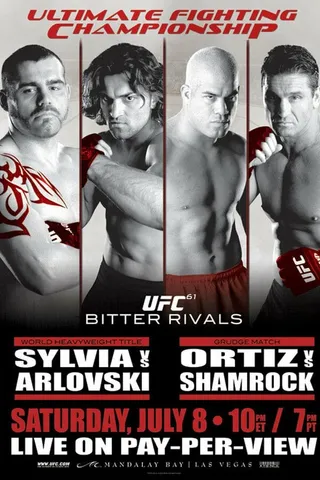 Постер UFC 61: Bitter Rivals (2006) Постер UFC 61: Bitter Rivals (2006)