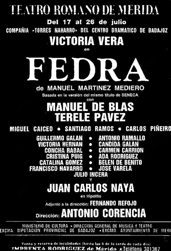 Постер фильма Fedra