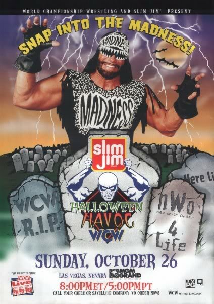 Постер фильма WCW Разрушение на Хэллоуин
