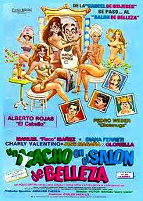 Постер фильма Un macho en el salón de belleza