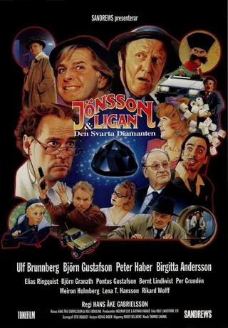 Постер Jönssonligan & den svarta diamanten (1992)