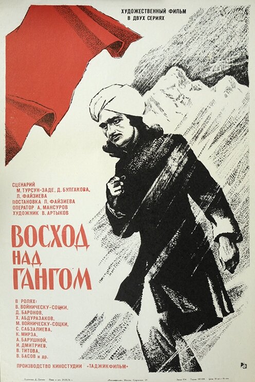 Постер фильма Восход над Гангом