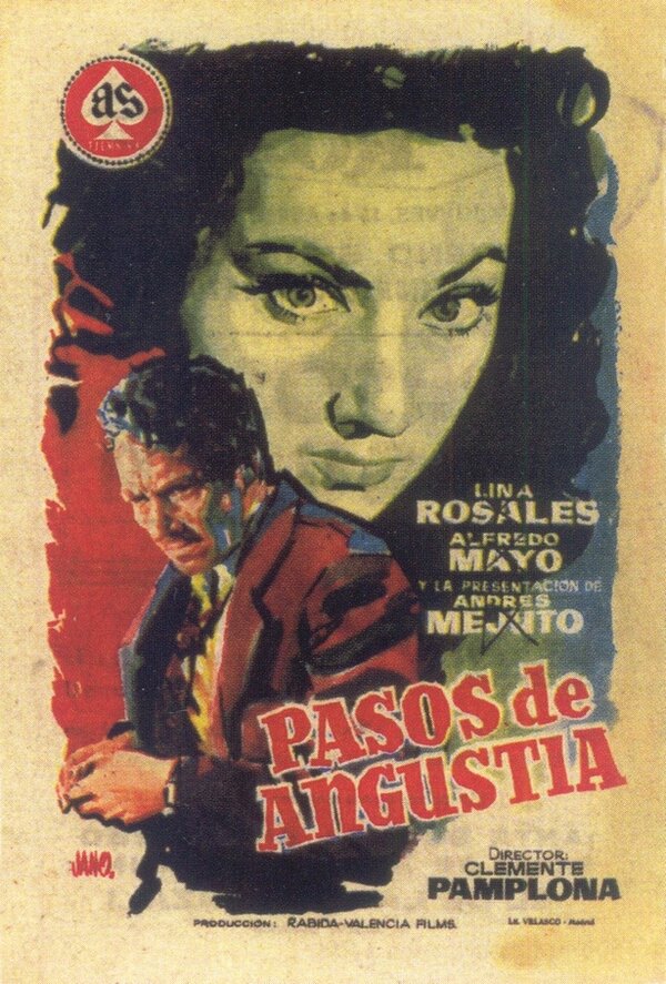 Постер фильма Pasos de angustia