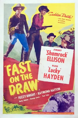 Постер Fast on the Draw (1950)