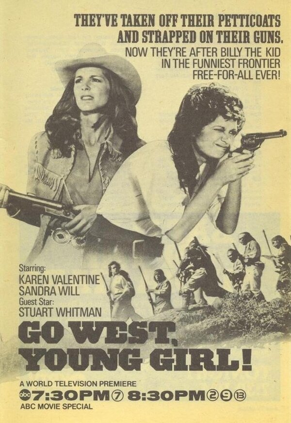 Постер фильма Go West, Young Girl