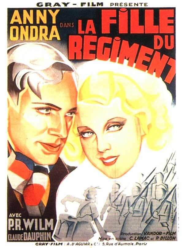 Постер фильма La fille du régiment