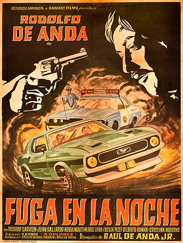 Постер фильма Fuga en la noche