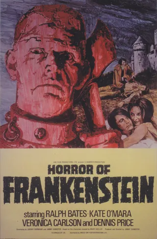 Постер Ужас Франкенштейна (1970)