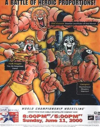 Постер WCW Мощный американский удар (2000)