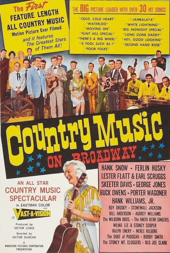 Постер фильма Country Music on Broadway