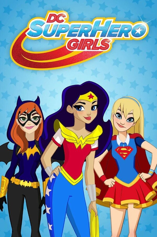 Постер сериала DC девчонки-супергерои