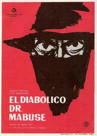 Постер Возвращение доктора Мабузе (1961)
