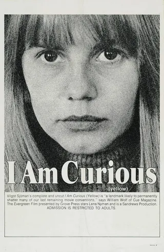 Постер Я любопытна – фильм в жёлтом (1967)