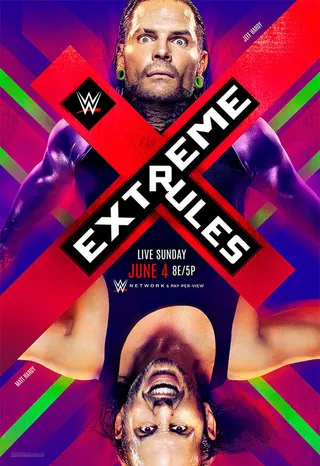 Постер WWE Экстремальные правила (2017)