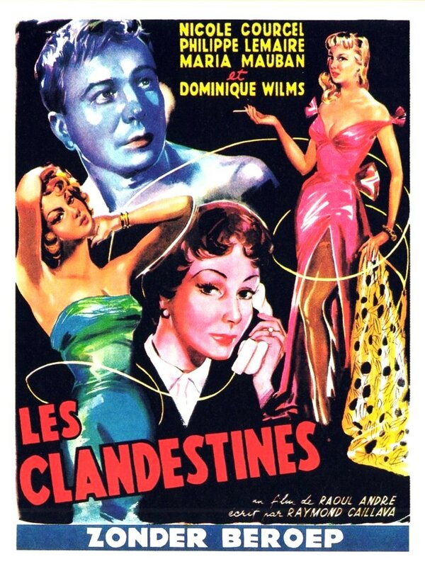 Постер фильма Les clandestines