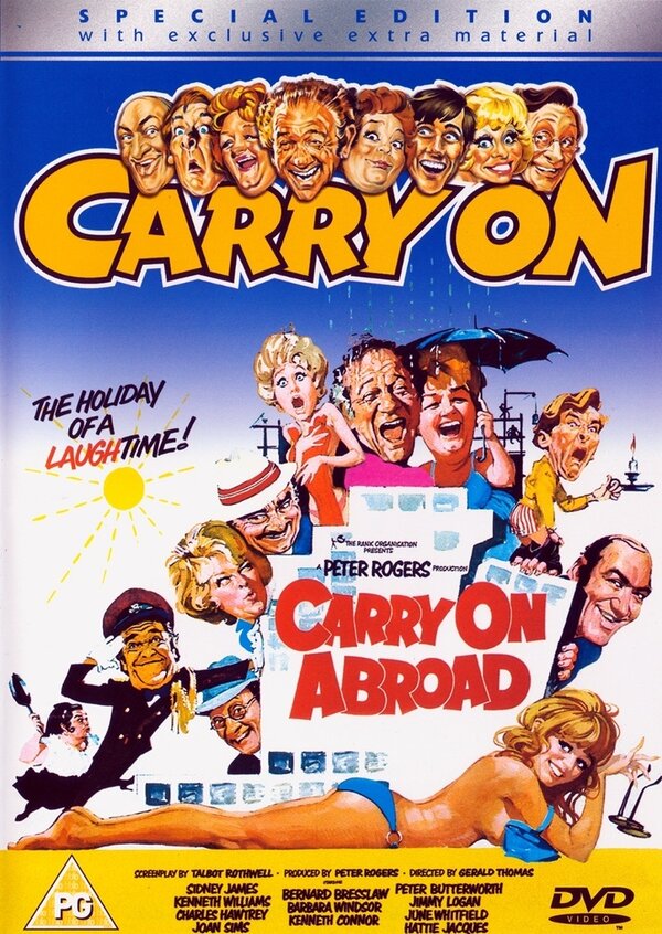 Постер фильма Carry on Abroad