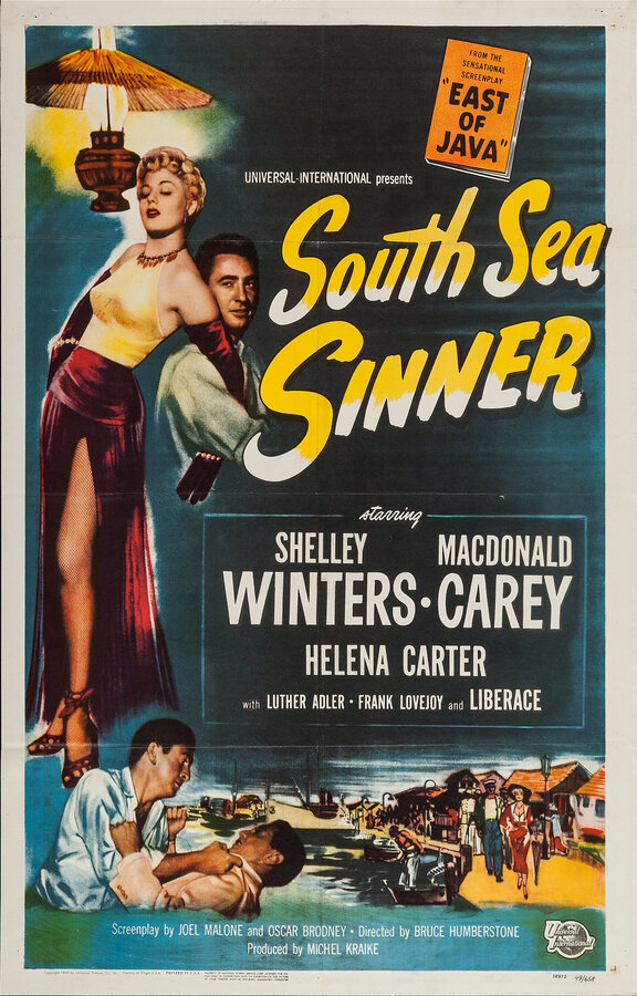 Постер фильма South Sea Sinner