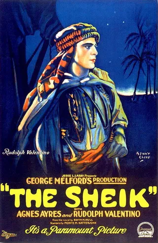 Постер Шейх (1921)