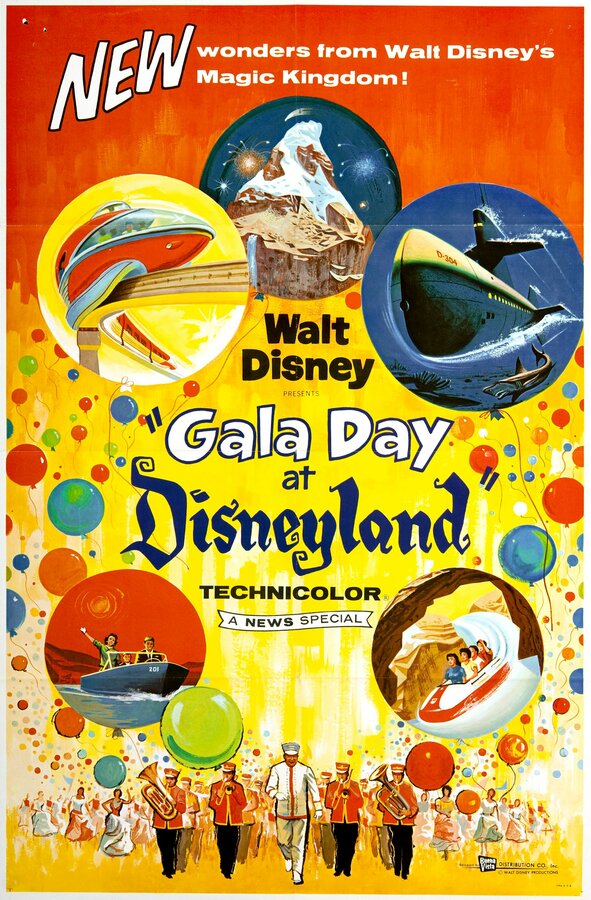 Постер фильма Gala Day at Disneyland
