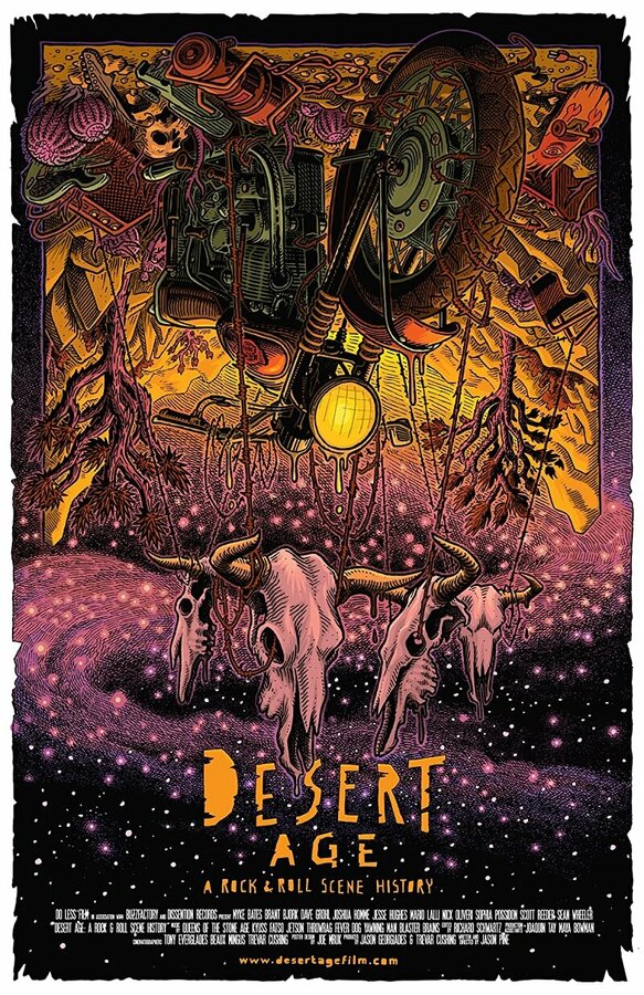 Постер фильма Desert Age: A Rock and Roll Scene History