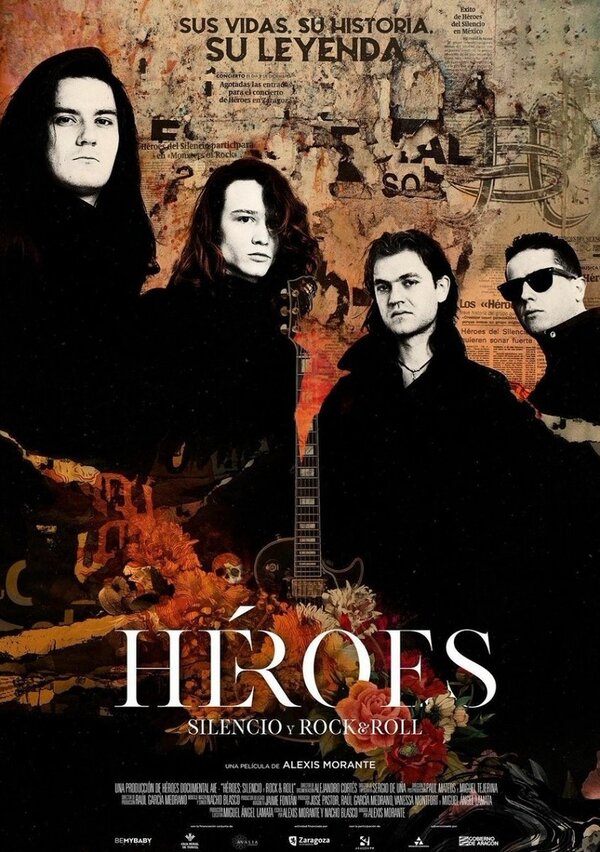 Постер фильма Héroes. Silencio y Rock & Roll