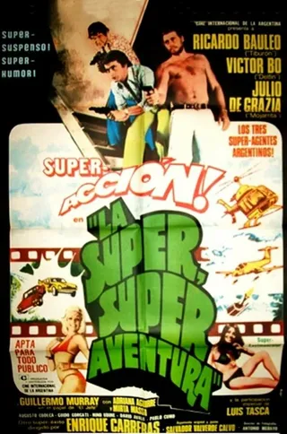 Постер La super, super aventura (1975)