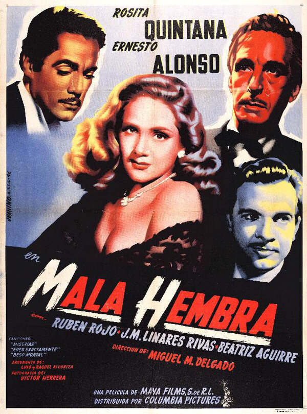 Постер фильма Mala hembra