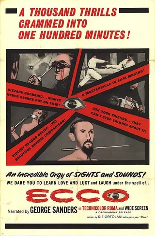 Постер Шокирующий мир (1963)