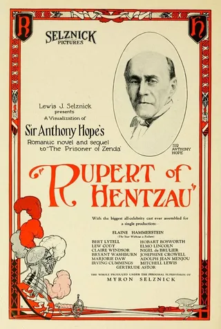 Постер Rupert of Hentzau (1923)