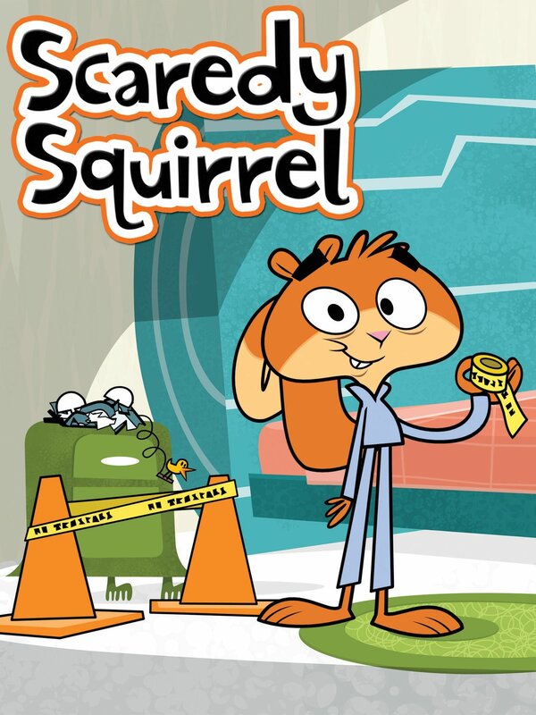 Постер сериала Scaredy Squirrel
