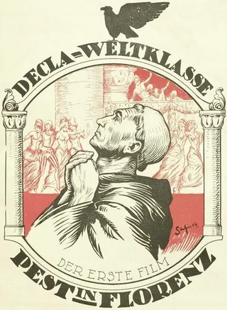 Постер Чума во Флоренции (1919)