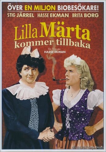 Постер фильма Lilla Märta kommer tillbaka eller Grevinnans snedsteg eller Den vilda jakten efter det hemliga dokumentet