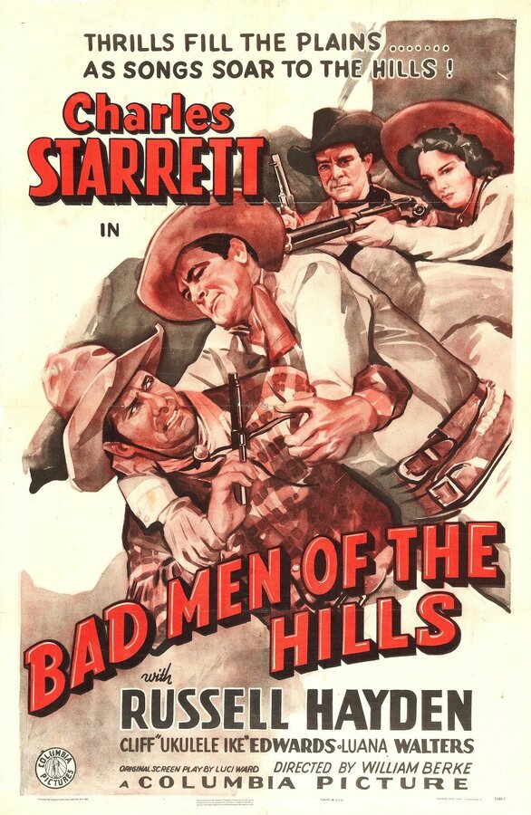 Постер фильма Bad Men of the Hills