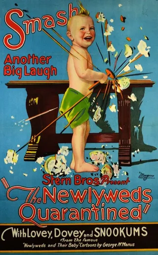 Постер The Newlyweds' Quarantine (1926)