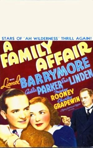Постер A Family Affair (1937)