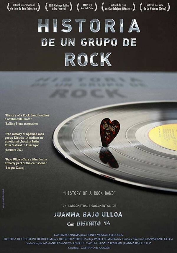 Постер фильма Historia de un grupo de rock