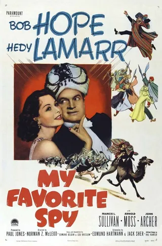 Постер Мой любимый шпион (1951)