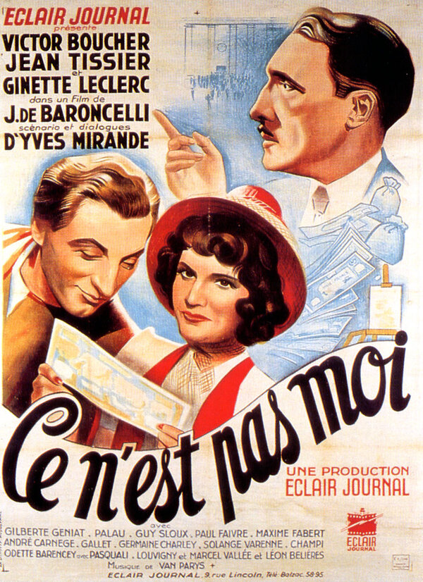 Постер фильма Ce n'est pas moi