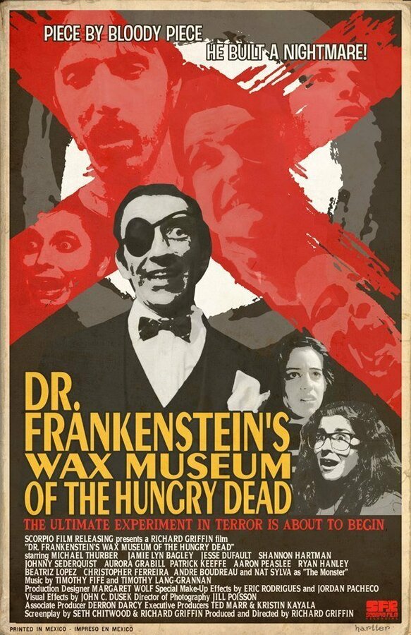 Постер фильма Dr. Frankenstein's Wax Museum of the Hungry Dead