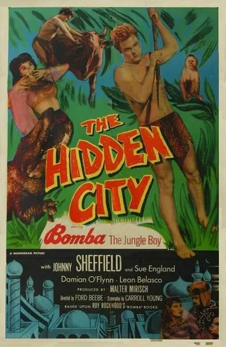 Постер Bomba and the Hidden City (1950)