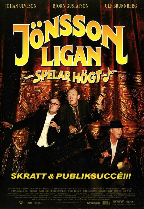 Постер фильма Jönssonligan spelar högt