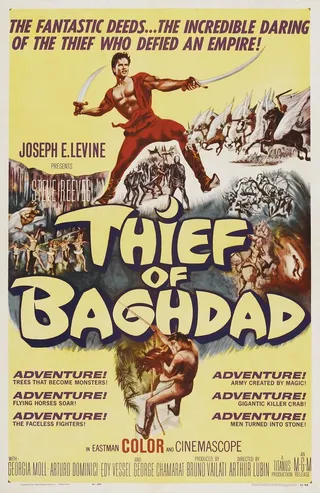 Постер Багдадский вор (1961)