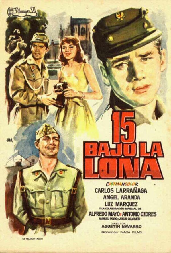 Постер фильма 15 bajo la lona