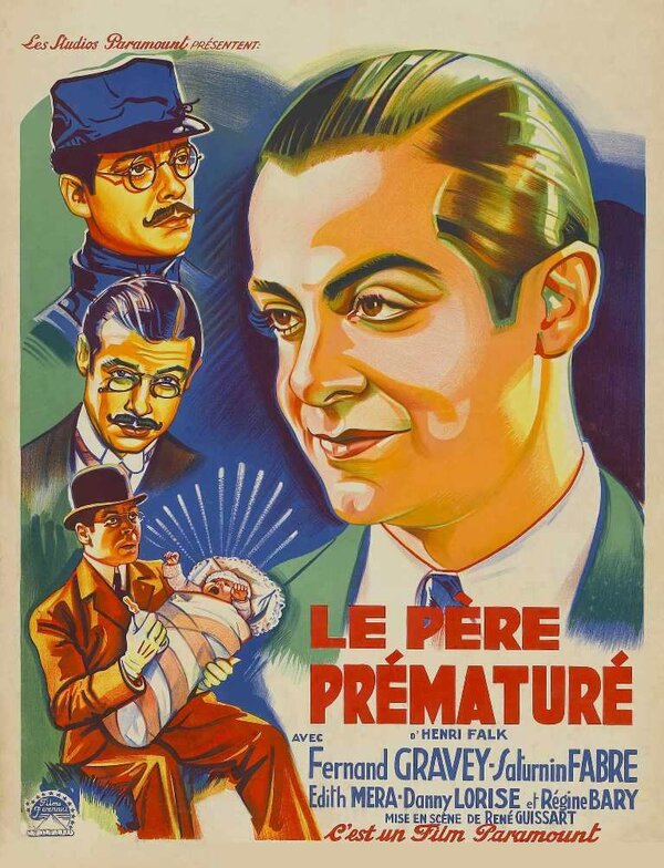 Постер фильма Le père prématuré