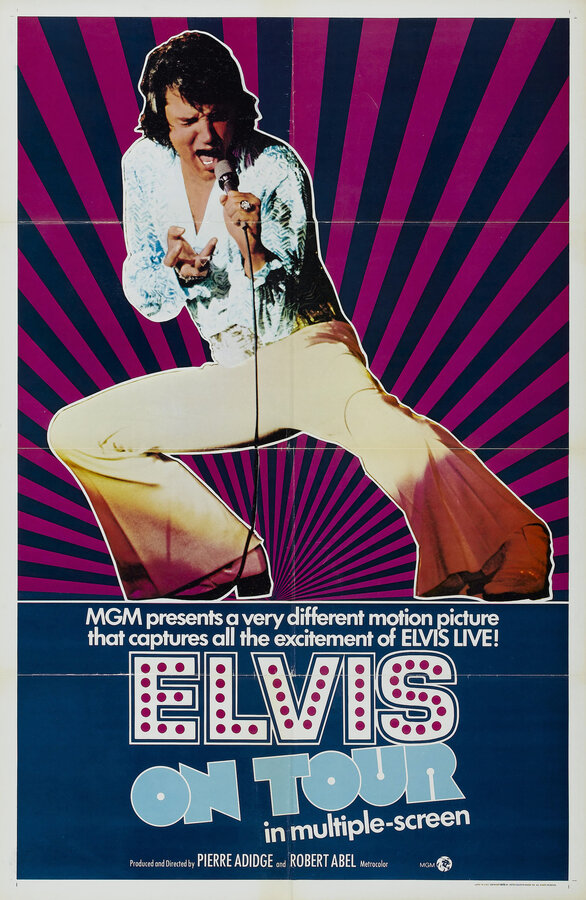 Постер фильма Elvis on Tour