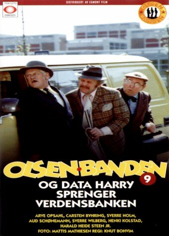 Постер фильма Olsenbanden og Data-Harry sprenger verdensbanken