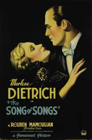 Постер Песнь песней (1933)