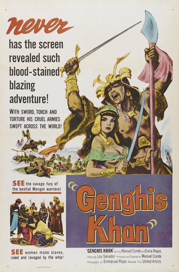 Постер фильма Genghis Khan