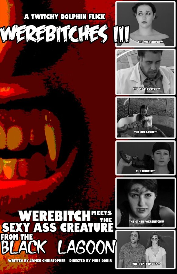 Постер фильма Werebitch Meets the Sexy Ass Creature from the Black Lagoon